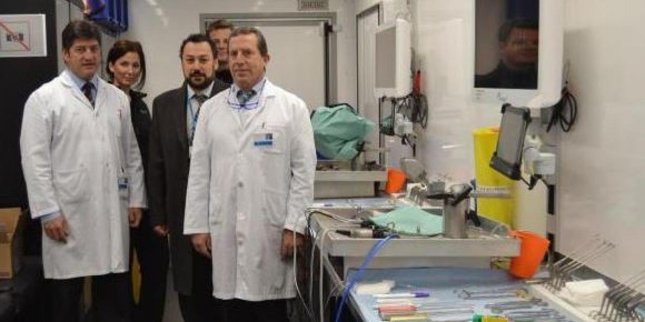 Hospital Sanitas CIMA de Barcelona acoge el primer laboratorio móvil de habilidades quirúrgicas