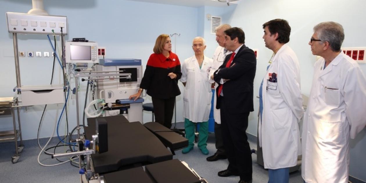 El nuevo quirófano del Hospital Virgen de la Luz de Cuenca ha comenzado a funcionar esta semana