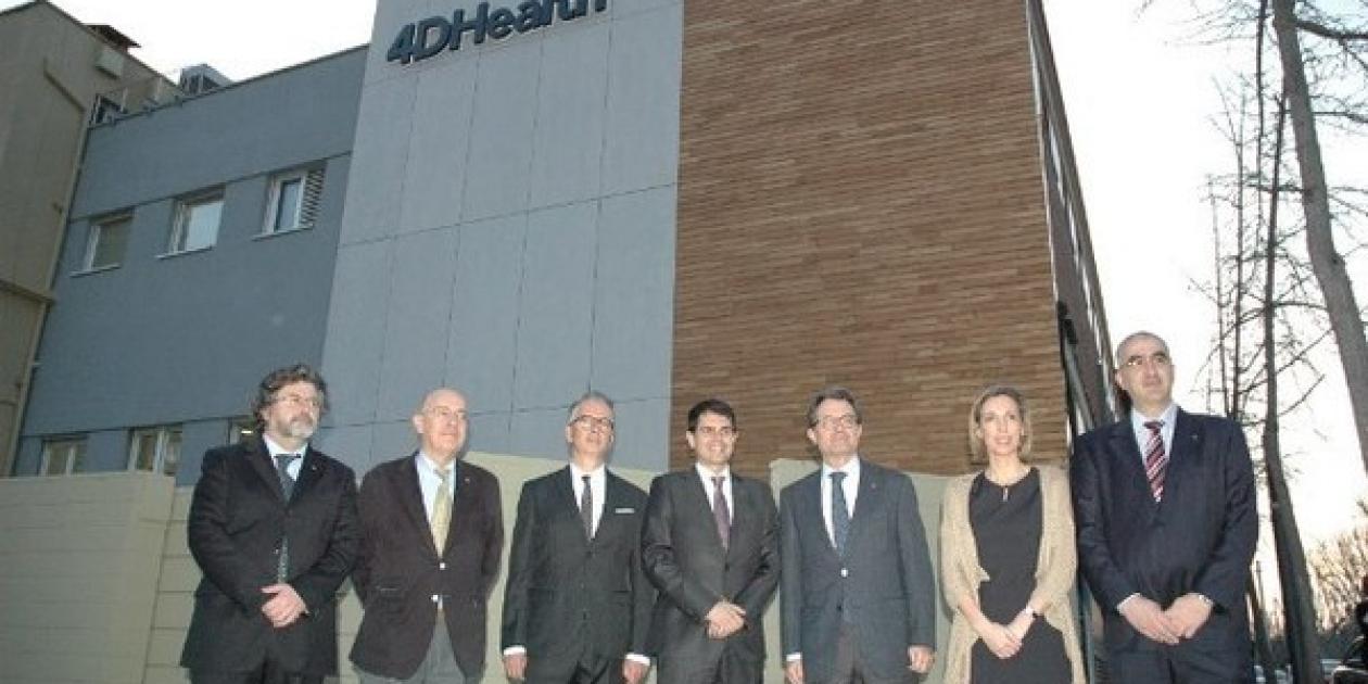 El Presidente Artur Mas inaugura el 4DHealth