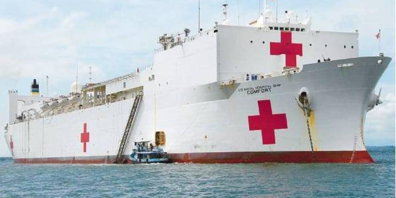 Más de 110 cirugías realizará el buque hospital Comfort en Buenaventura