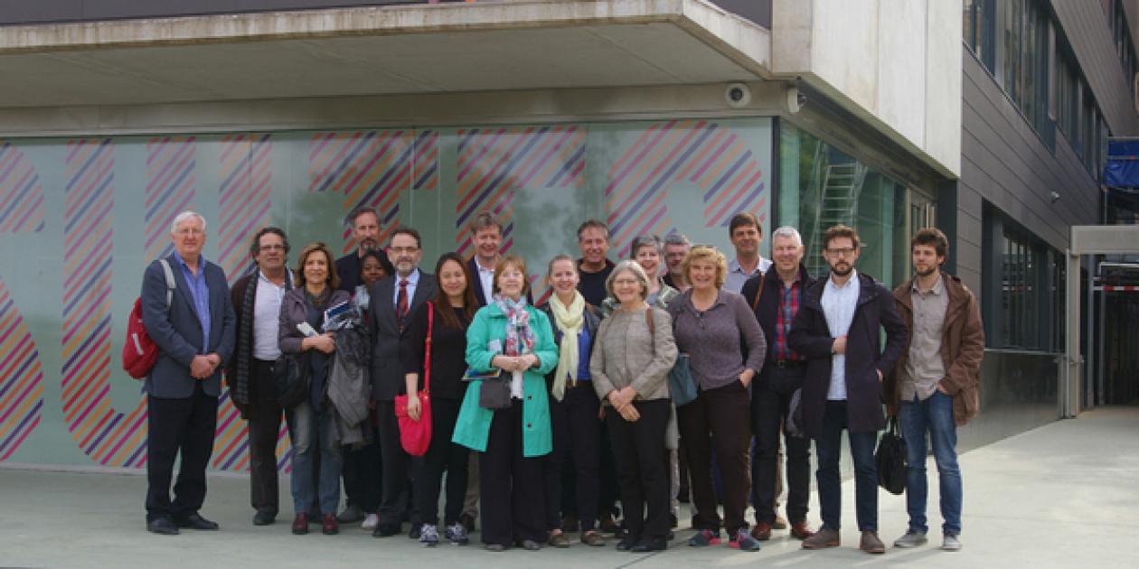 Arquitectos británicos de la asociación ‘Architects for Health’ Visitan diversos Hospitales de Barcelona