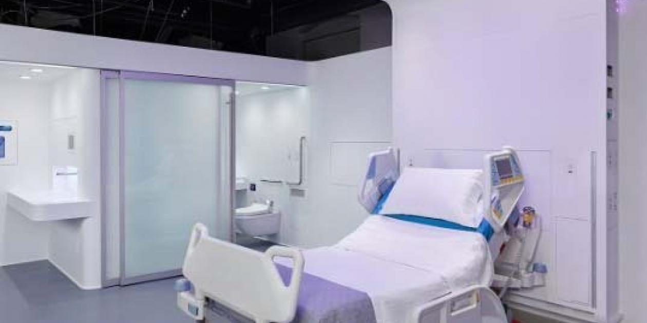 La habitación del hospital del futuro