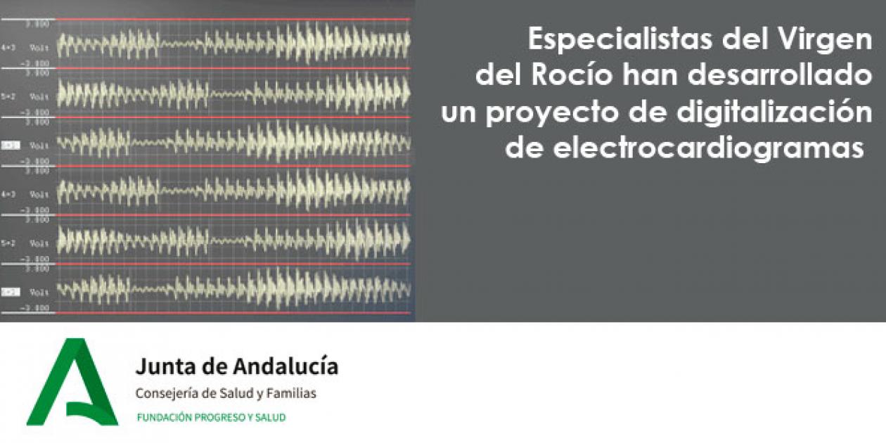 Especialistas del Virgen del Rocío han desarrollado un proyecto de digitalización de electrocardiogramas 