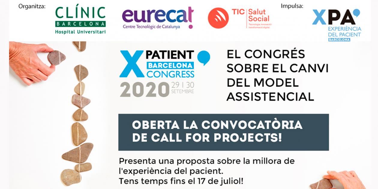 Convocatoria abierta para presentar proyectos al Congreso XPatient 2020