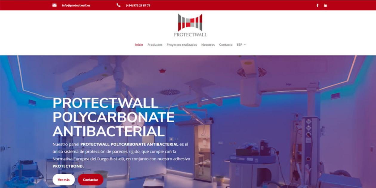 Protectwall estrena nuevo sitio web
