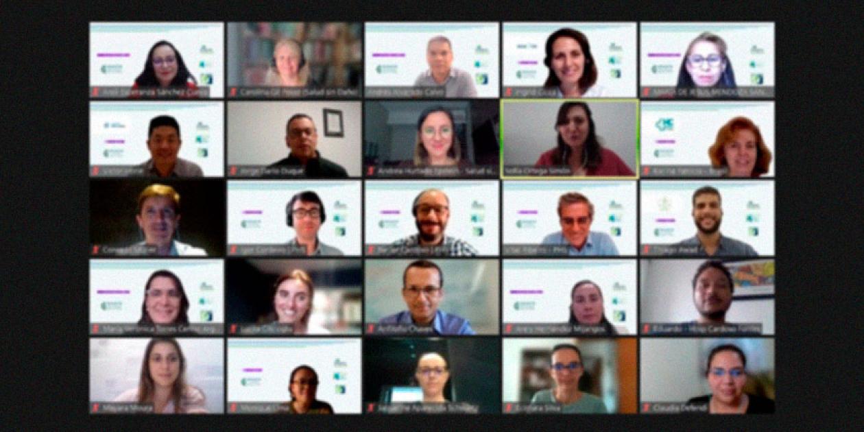 Encuentros virtuales con miembros de la campaña “Carrera hacia el cero” en América Latina