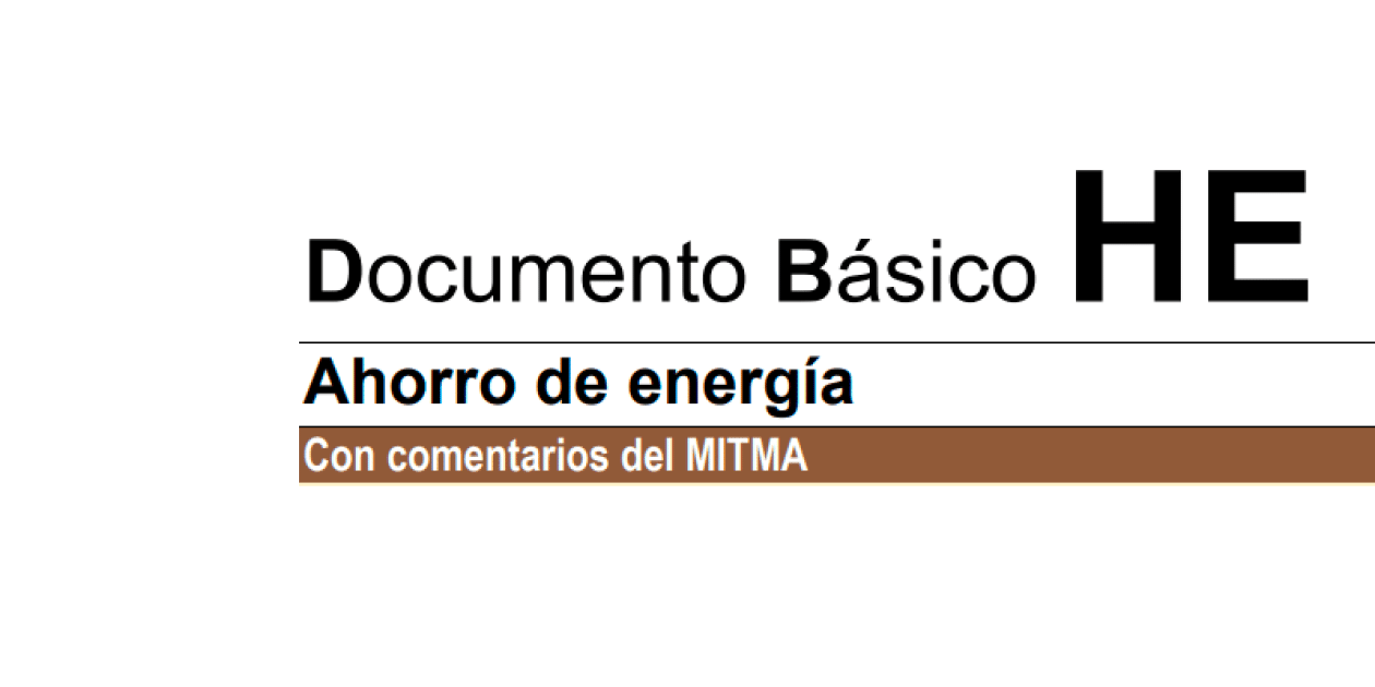 Documento Básico DB-HE Ahorro de Energía