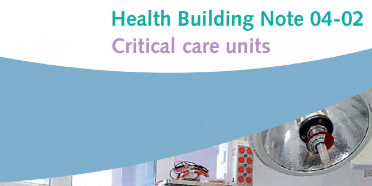 Guía edificios sanitarios: Unidad de Cuidados Intensivos