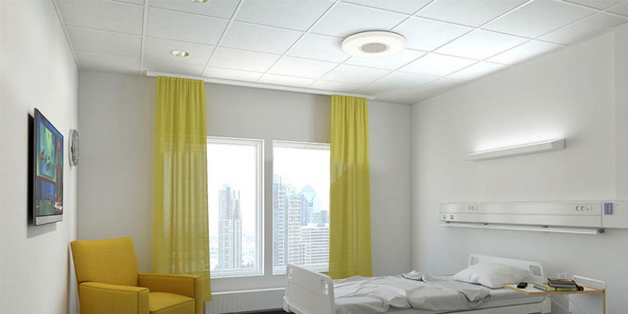 Iluminación de hospitales: habitaciones y box