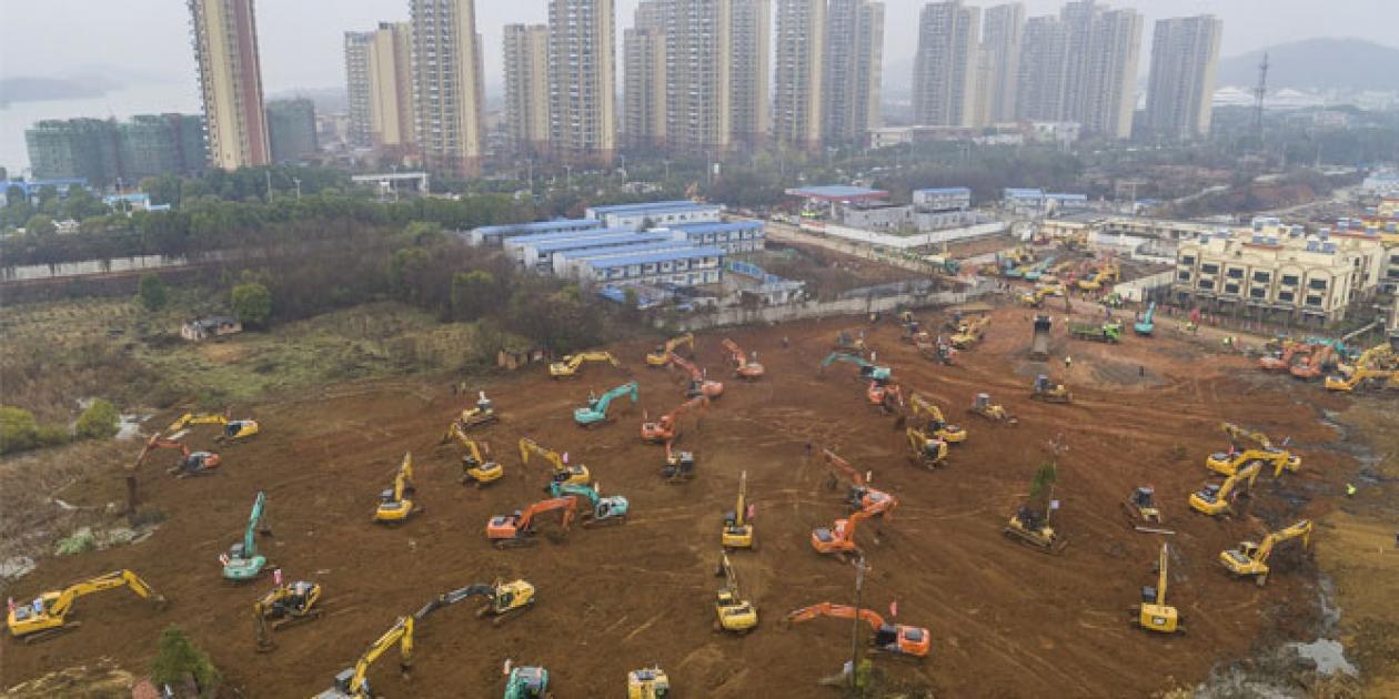 Wuhan aspira a construir un nuevo hospital para el coronavirus en 10 días