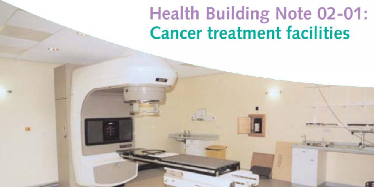 Guía edificios sanitarios: instalaciones para el tratamiento del cáncer