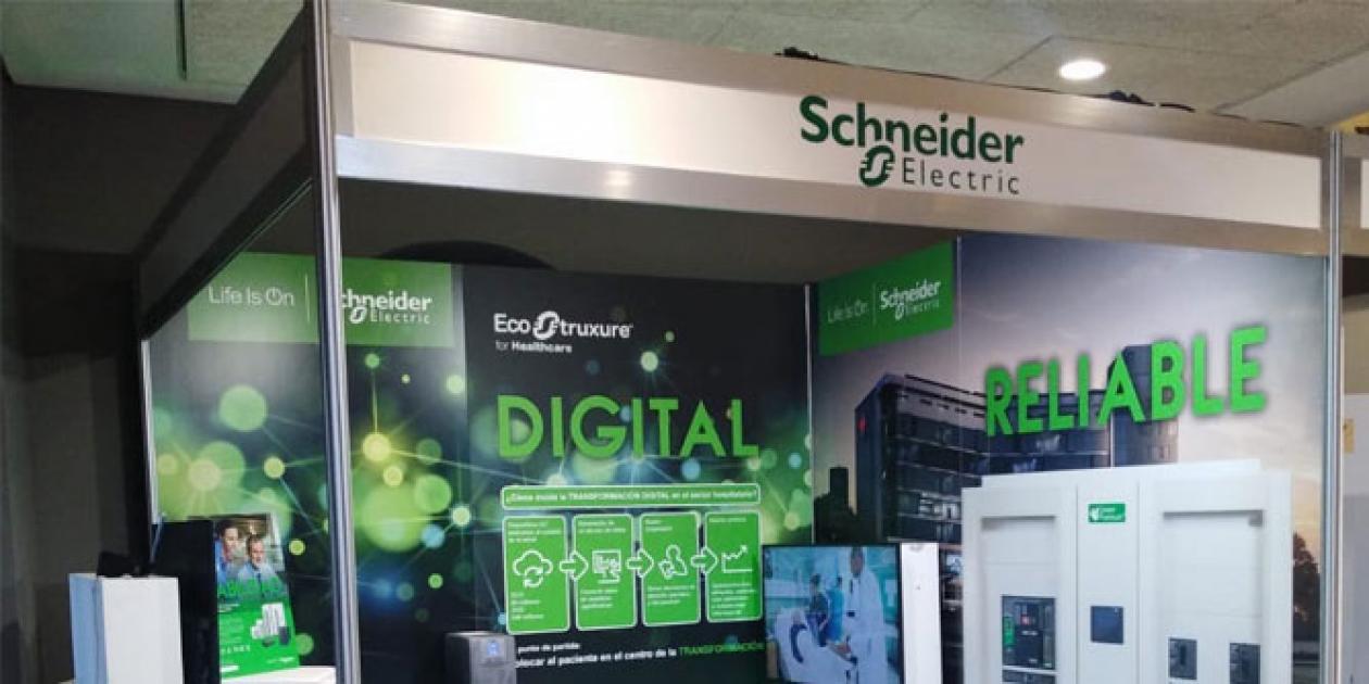 Schneider Electric presentó sus soluciones para el hospital digital en el 37º Seminario de Ingeniería Hospitalaria
