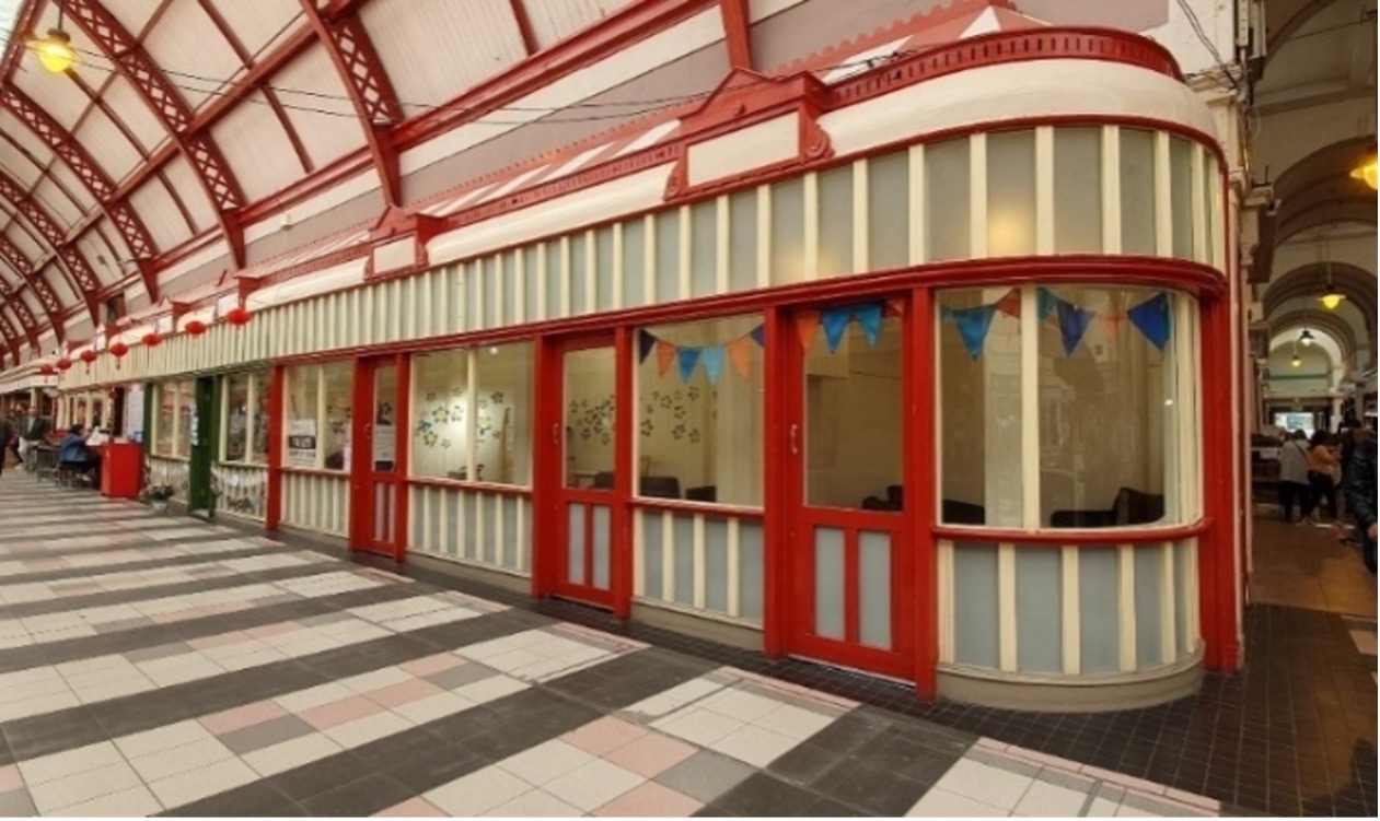 Interior del Grainger Market