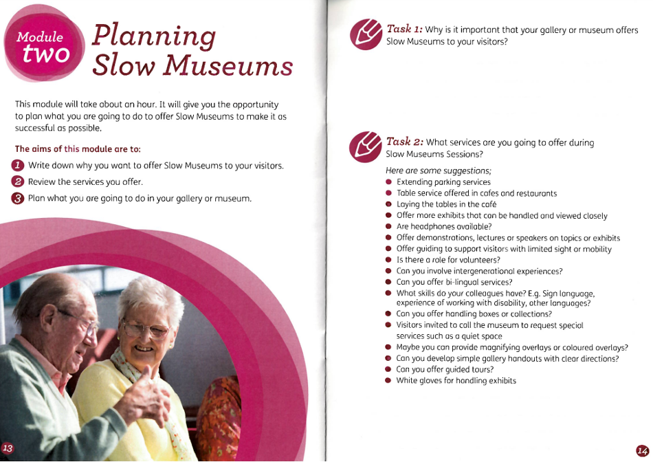 Planning Slow Museums