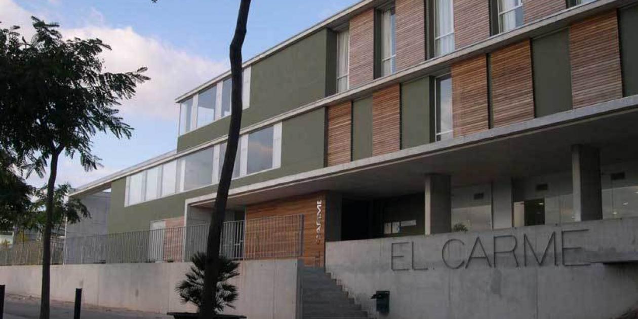 Centro sociosanitario El Carme en Montigala - Badalona