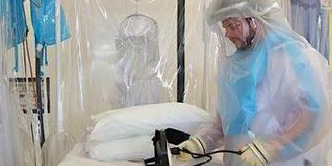 Guía provisional para el Control de Infecciones Ambiental en Hospitales de Ébola Virus