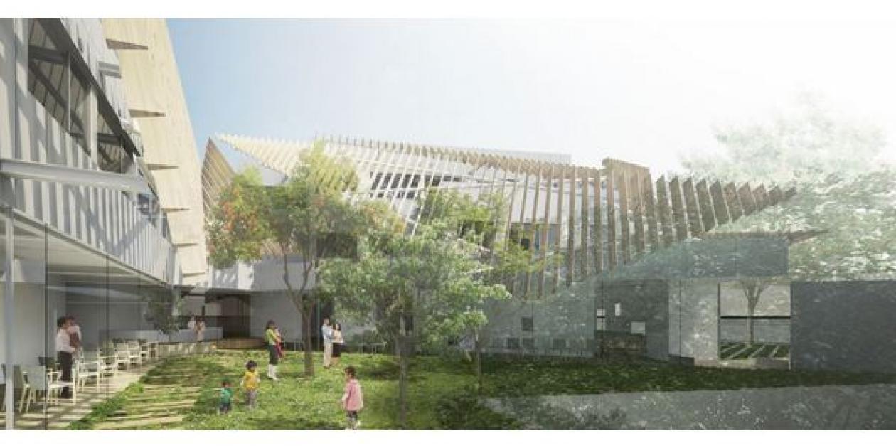 Kengo Kuma presenta diseño de &quot;hospital verde&quot; para Tokio