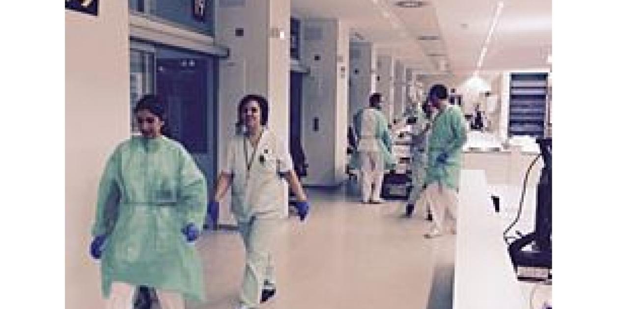 Completado con normalidad el traslado de pacientes a la nueva UCI-A del Complejo Hospitalario de Navarra