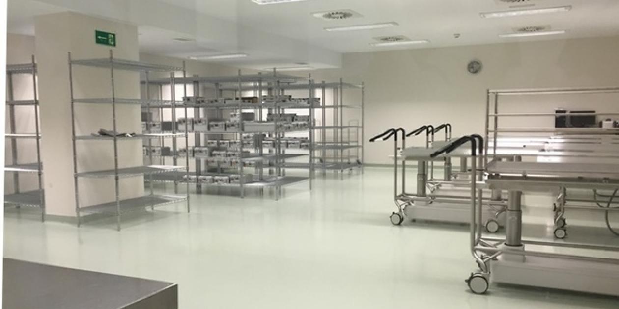 Nueva Central Esterilización, Hospital Clínico de Valladolid