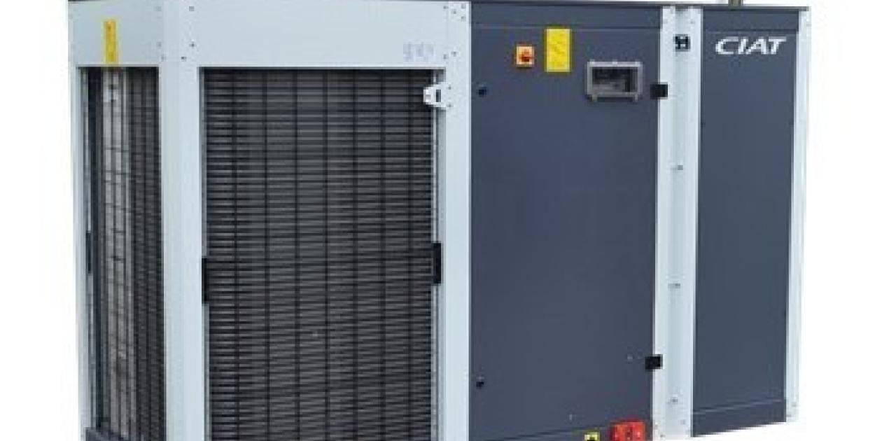 Utilización de sistemas de climatización híbridos compactos en edificios sanitarios.