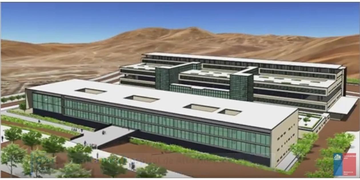 Recepcionan oferta técnica y económica para la construcción del Hospital para Alto Hospicio en Chile