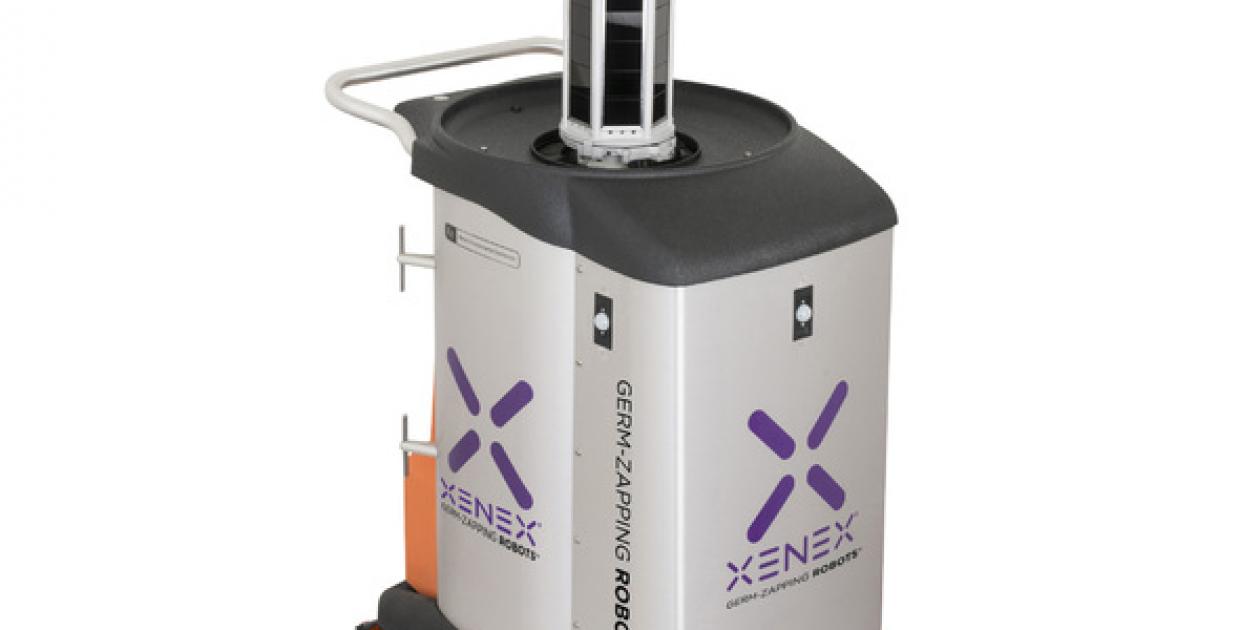 Desinfección mediante luz UVC pulsada de lámpara de Xenox,  es la tecnología pionera a nivel mundial.