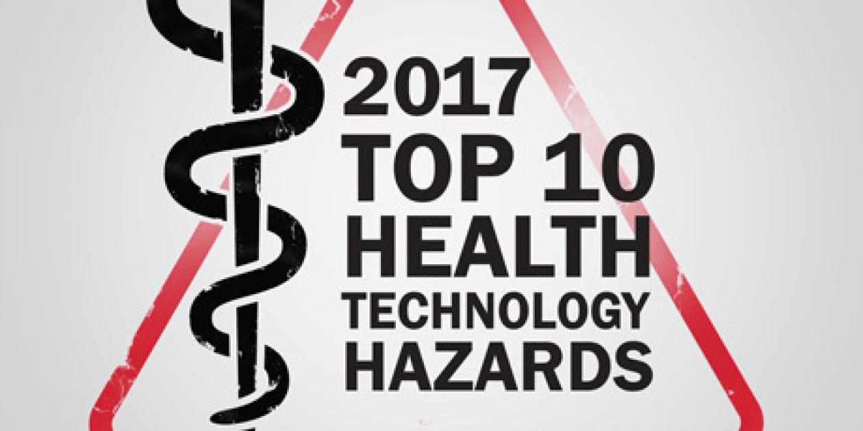 Los 10 principales riesgos en el uso de la tecnología sanitaria