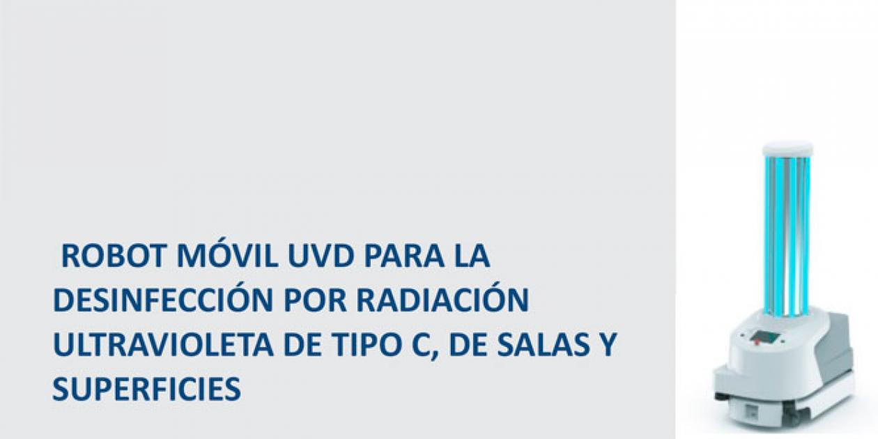 Matachana - Robot móvil UVD para la desinfección por radiación ultravioleta tipo C