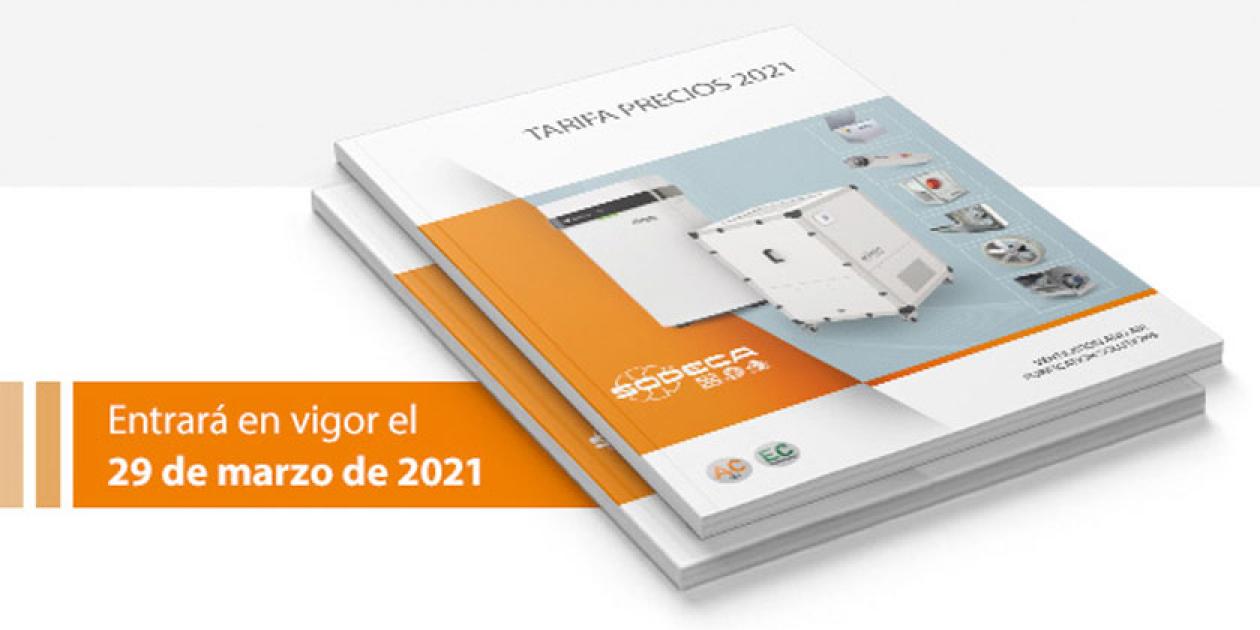 SODECA presenta nueva tarifa de precios 