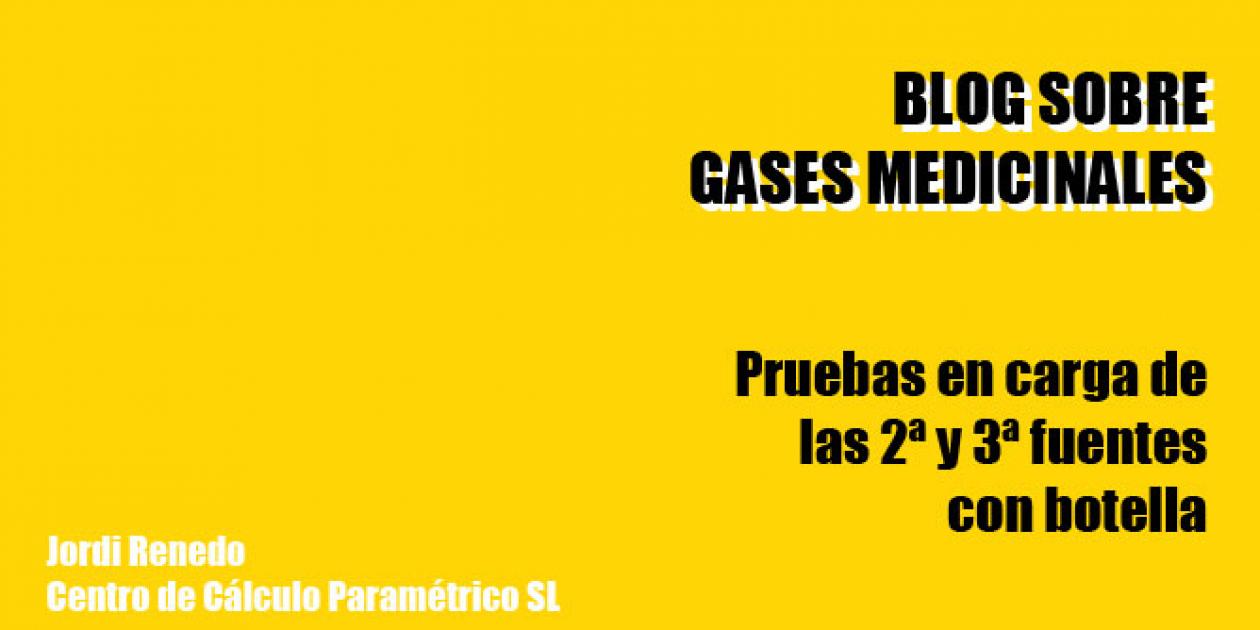 Pruebas en carga de las 2ª y 3ª fuentes con botellas 