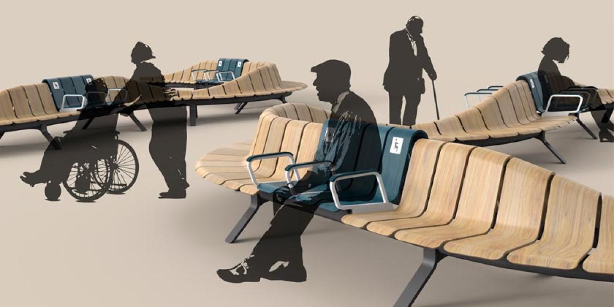 Green Furniture Concept lanza su sistema de asientos Ascent en el sector sanitario