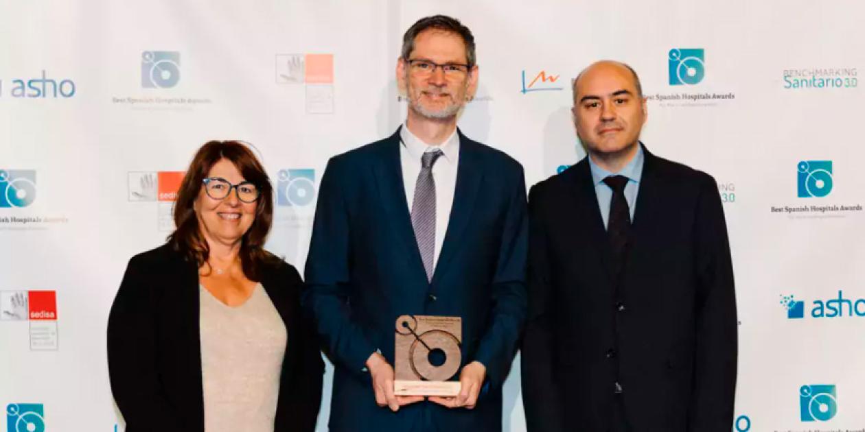 El Hospital Sant Joan de Déu Barcelona galardonado con el Premio BSH