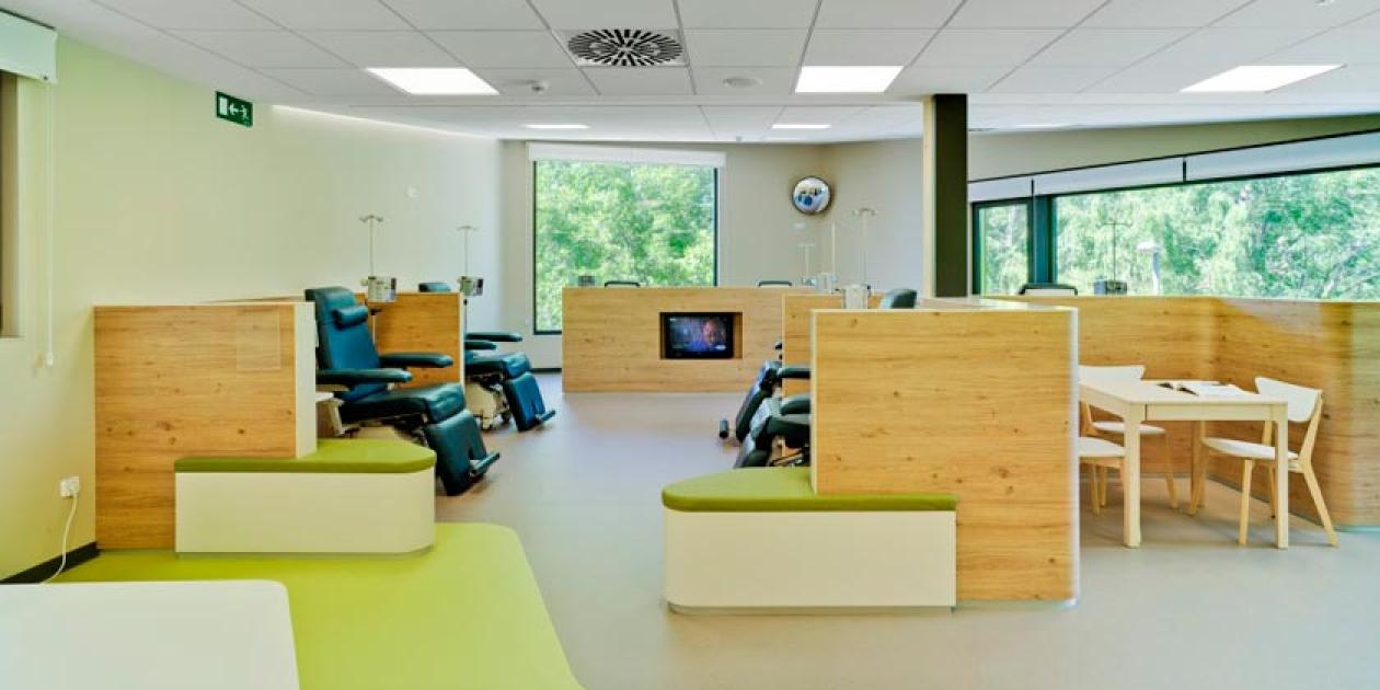 cabecera madera en hospitales