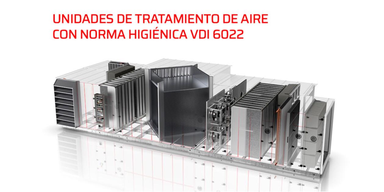 WOLF proporciona la norma higiénica VDI 6022 a sus Unidades de Tratamiento de Aire 