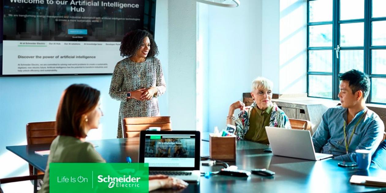 Schneider Electric acelera su estrategia de IA a escala, con un sólido progreso en su primer año