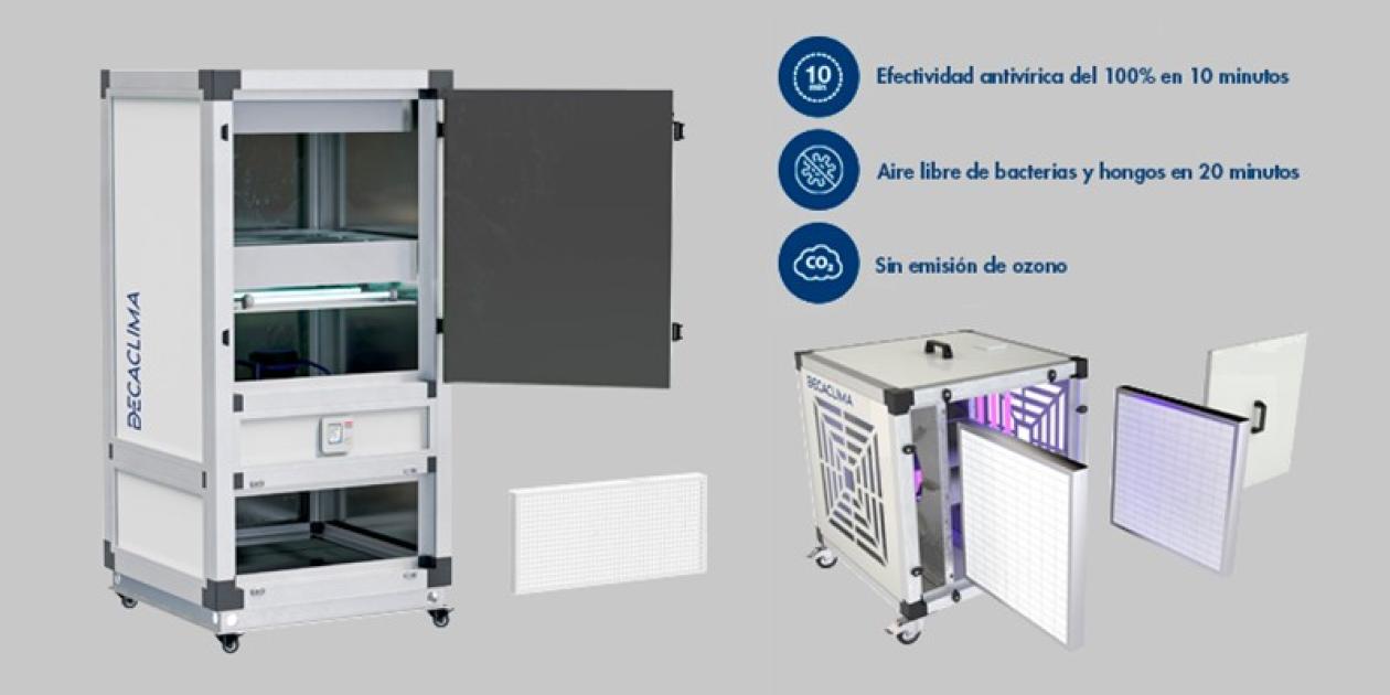 Aplicación de cámaras germicidas a equipos de climatización 