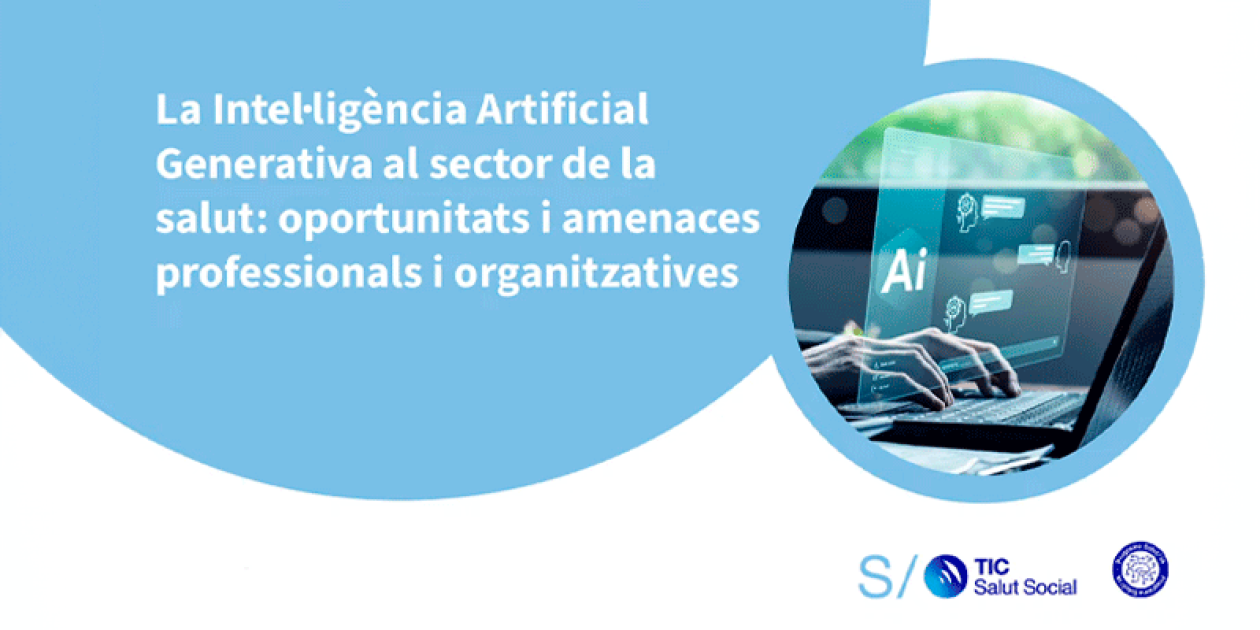 Retransmisión de la jornada "La Inteligencia Artificial Generativa al sector de la salud"