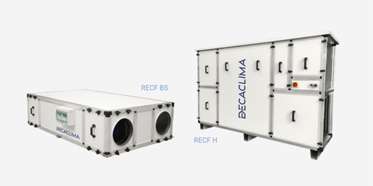 DECACLIMA fabrica recuperadores de calor confiables y eficientes, diseñados para cumplir con las demandas de sectores altamente exigentes