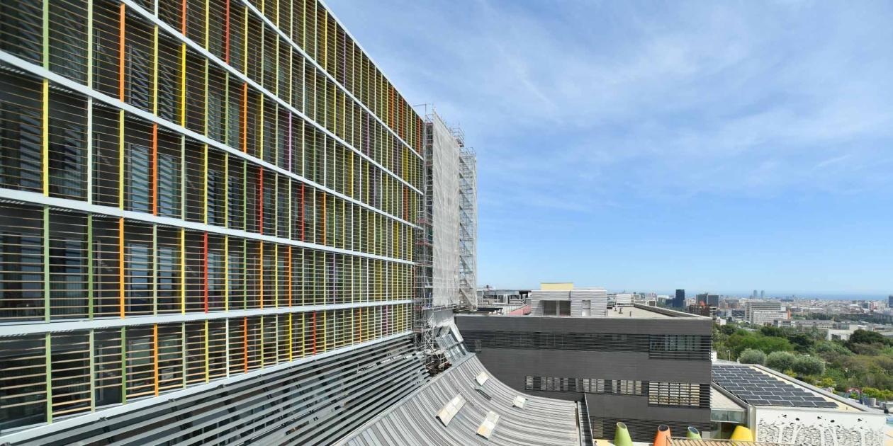 Nueva fachada del Hospital Sant Joan de Déu Barcelona