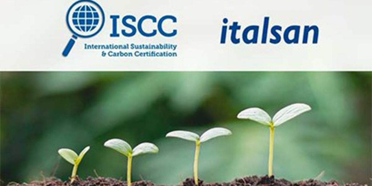 ITALSAN obtiene la Certificación ISCC Plus