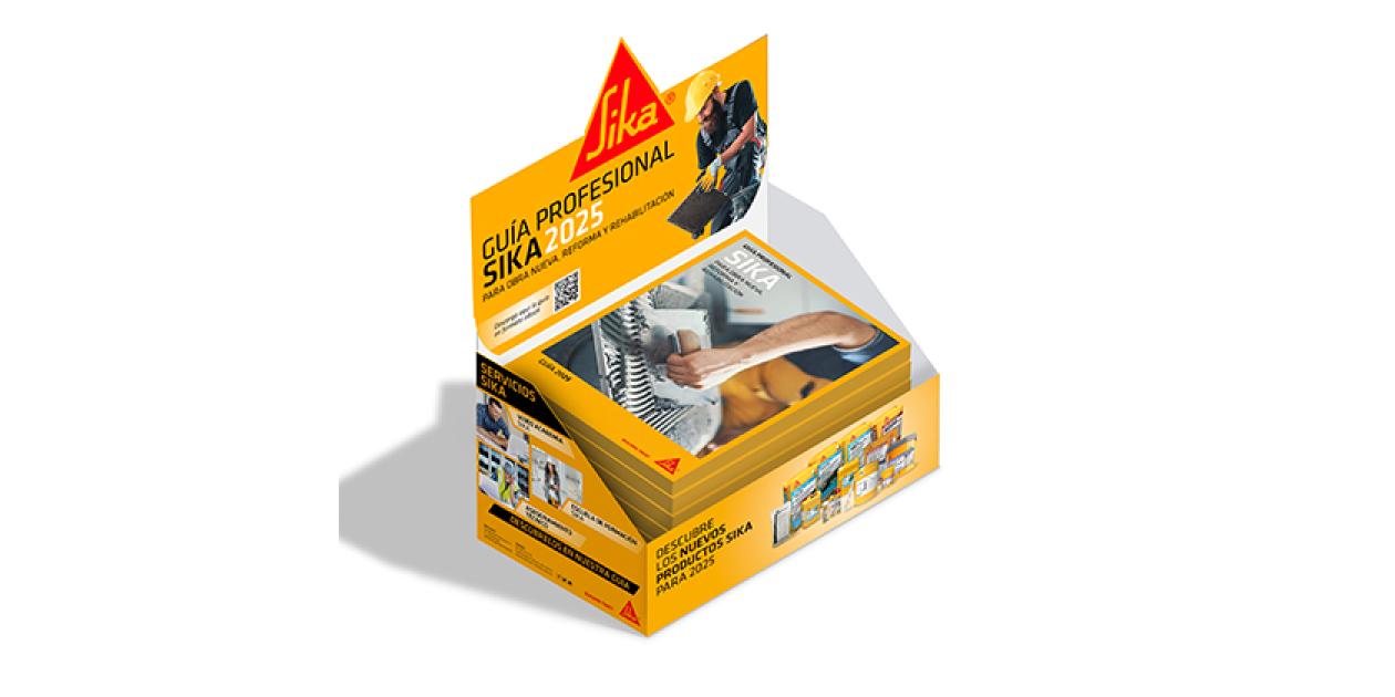 Sika lanza su nueva Guía Profesional 2025: una herramienta imprescindible para proyectistas, prescriptores e instaladores