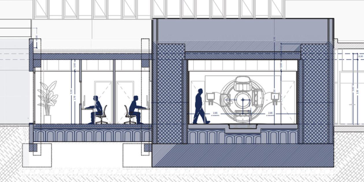 Innovación tecnológica en la construcción de un búnker mediante sistema prefabricado para un acelerador lineal de partículas