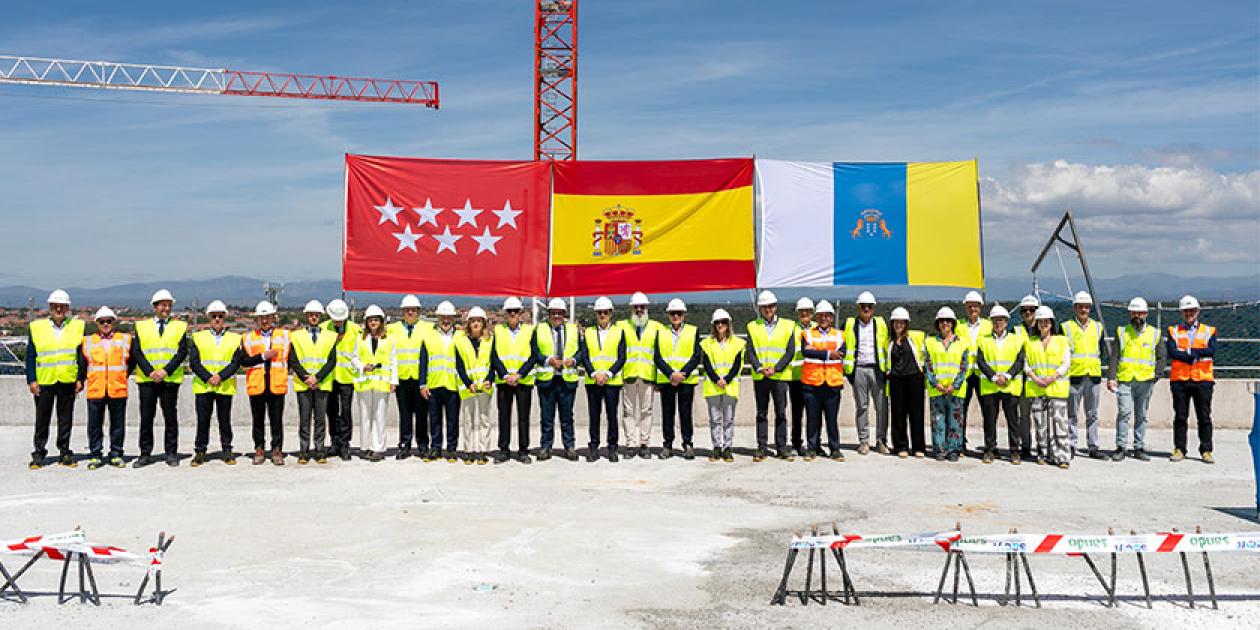 Izado de bandera en Hospiten Madrid Boadilla: un hito hacia la excelencia sanitaria