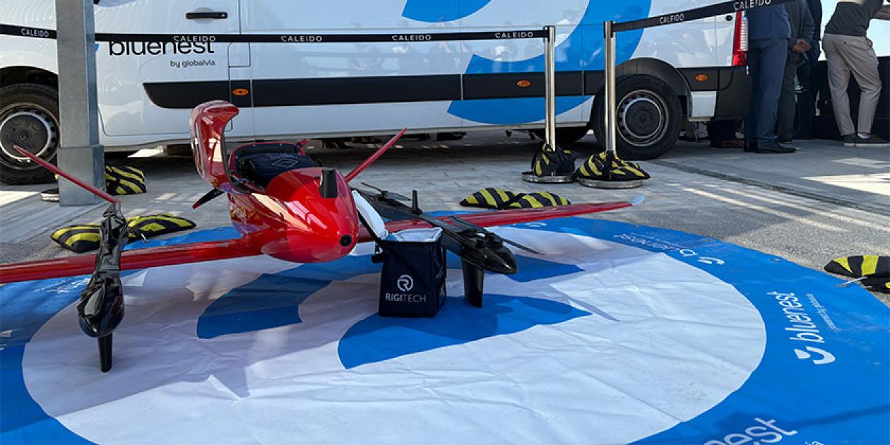 Hospital Universitario La Paz participa en un simulacro europeo de logística médica con drones