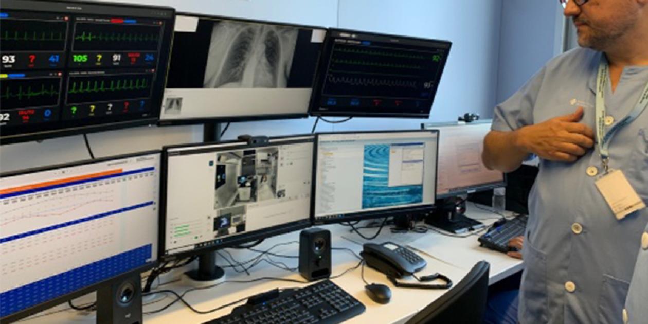 Balance positivo del primer año de la Tele-UCI territorial en Lleida