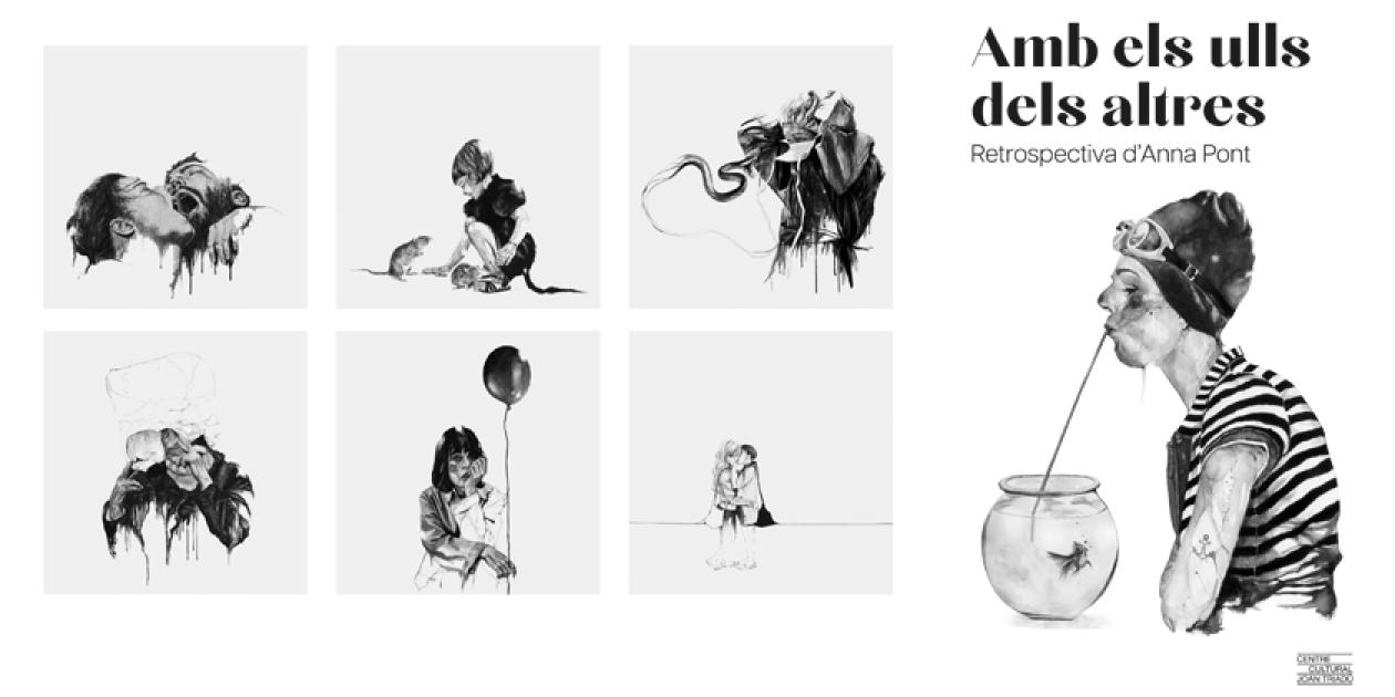 Exposició Amb els ulls dels altres. Retrospectiva d’Anna Pont