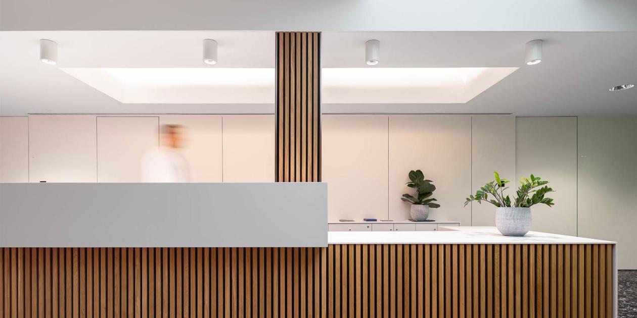 Renovación de la planta de hospitalización del Centro de Oftalmología Barraquer en Barcelona