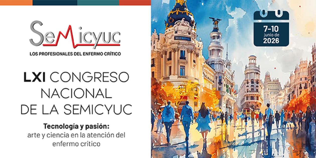 LXI Congreso Anual de la Sociedad Española de Medicina Intensiva, Crítica y Unidades Coronarias (SEMICYUC)