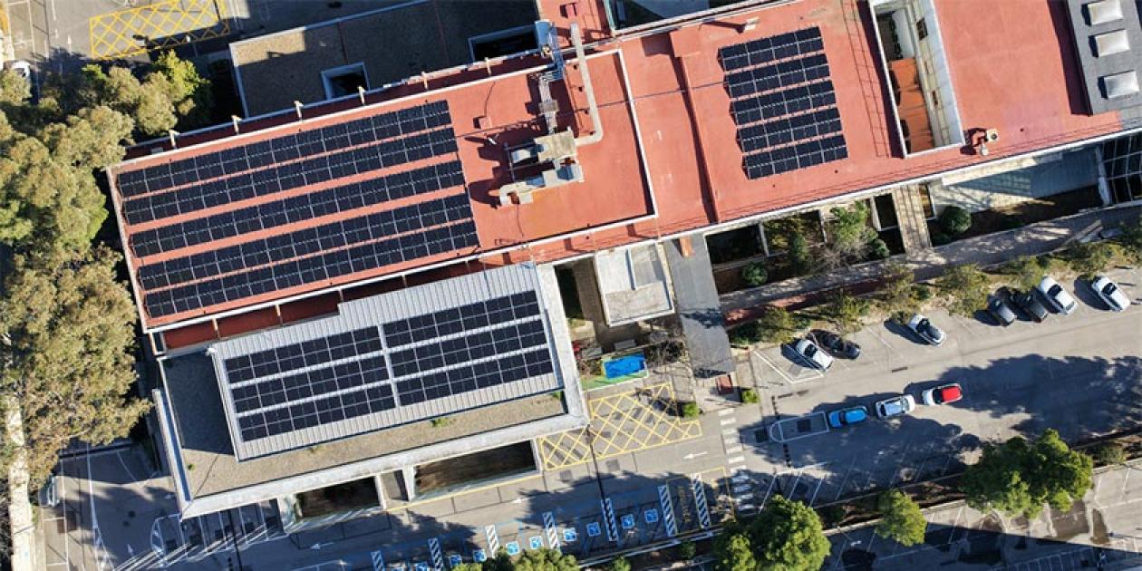 Vall d’Hebron avanza hacia la eficiencia energética con 1.450 paneles solares
