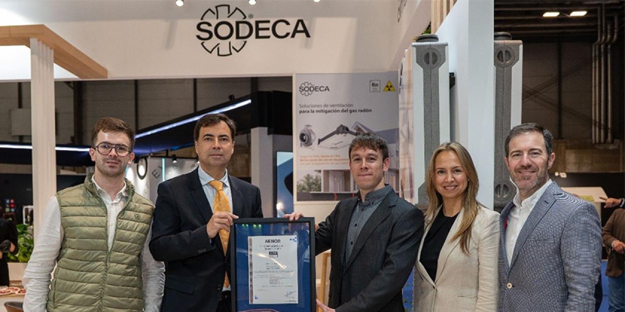 SODECA obtiene el certificado de prediseño de Edificio Sostenible de AENOR para su sede central